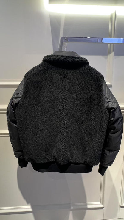 Moncler Style Women’s Short Down Puffer Bomber Jacket – Style 162