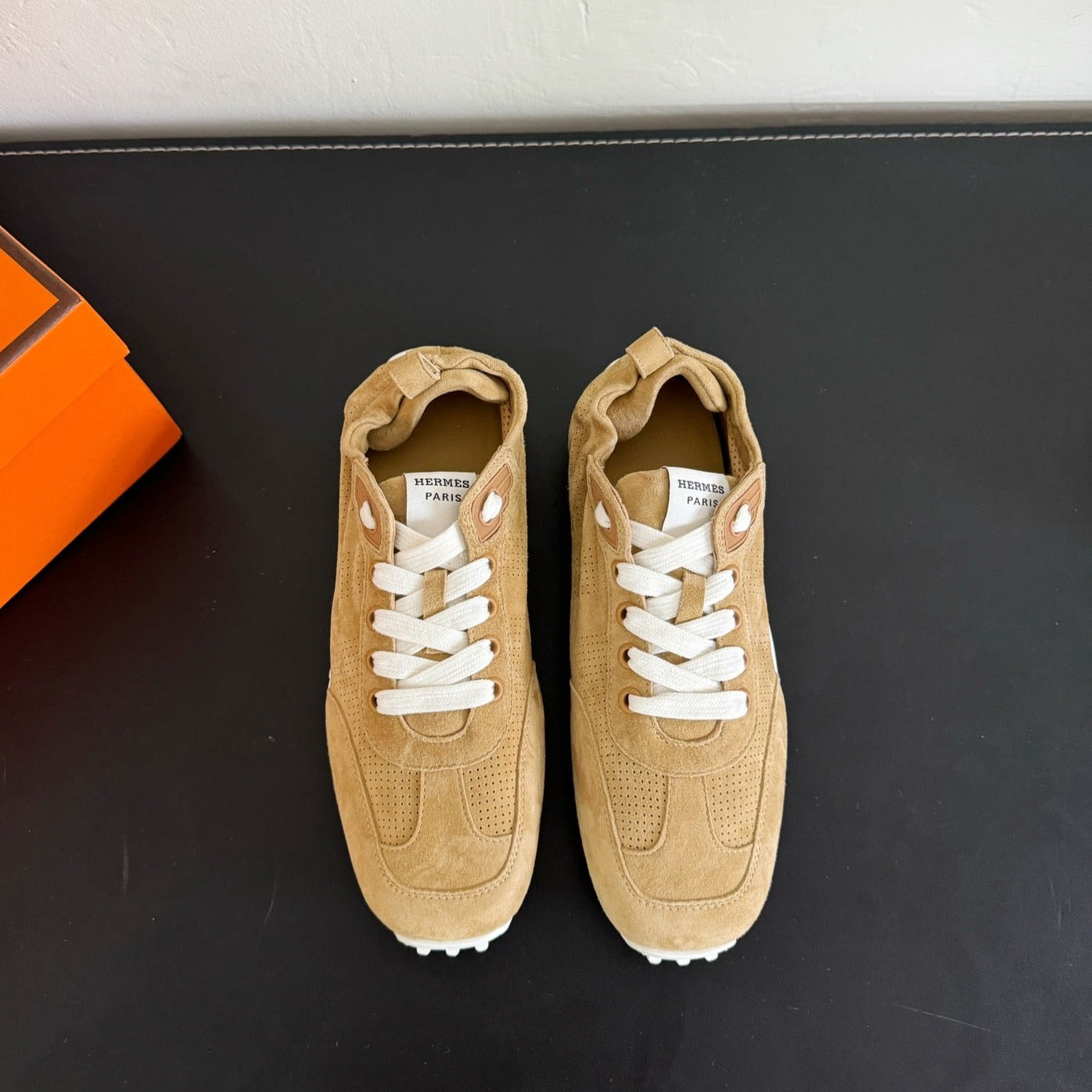 SKATEBOARD SHOES COPPER COLOR SUEDE