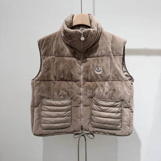 Moncler Style Women’s Short Down Puffer Vest – Style 210