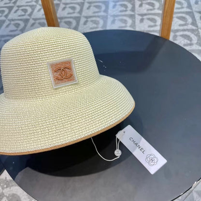 STRAW CLOCHE HAT IVORY 672757