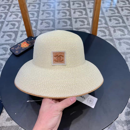 STRAW CLOCHE HAT IVORY 672757