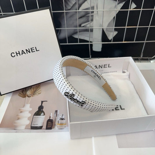 WHITE FABRIC HAIRBAND 423657