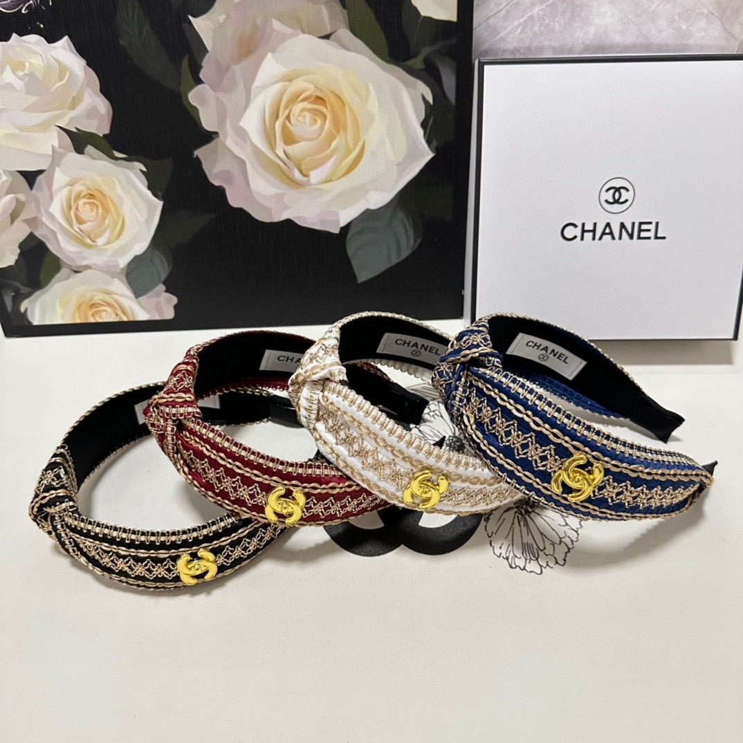 RUBY RED MIX LIGHT YELLOW FABRIC HEADBAND 168586