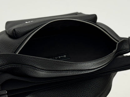 EVERYDAY BELTPACK 40 IN BLACK GRAINED CALFSKIN