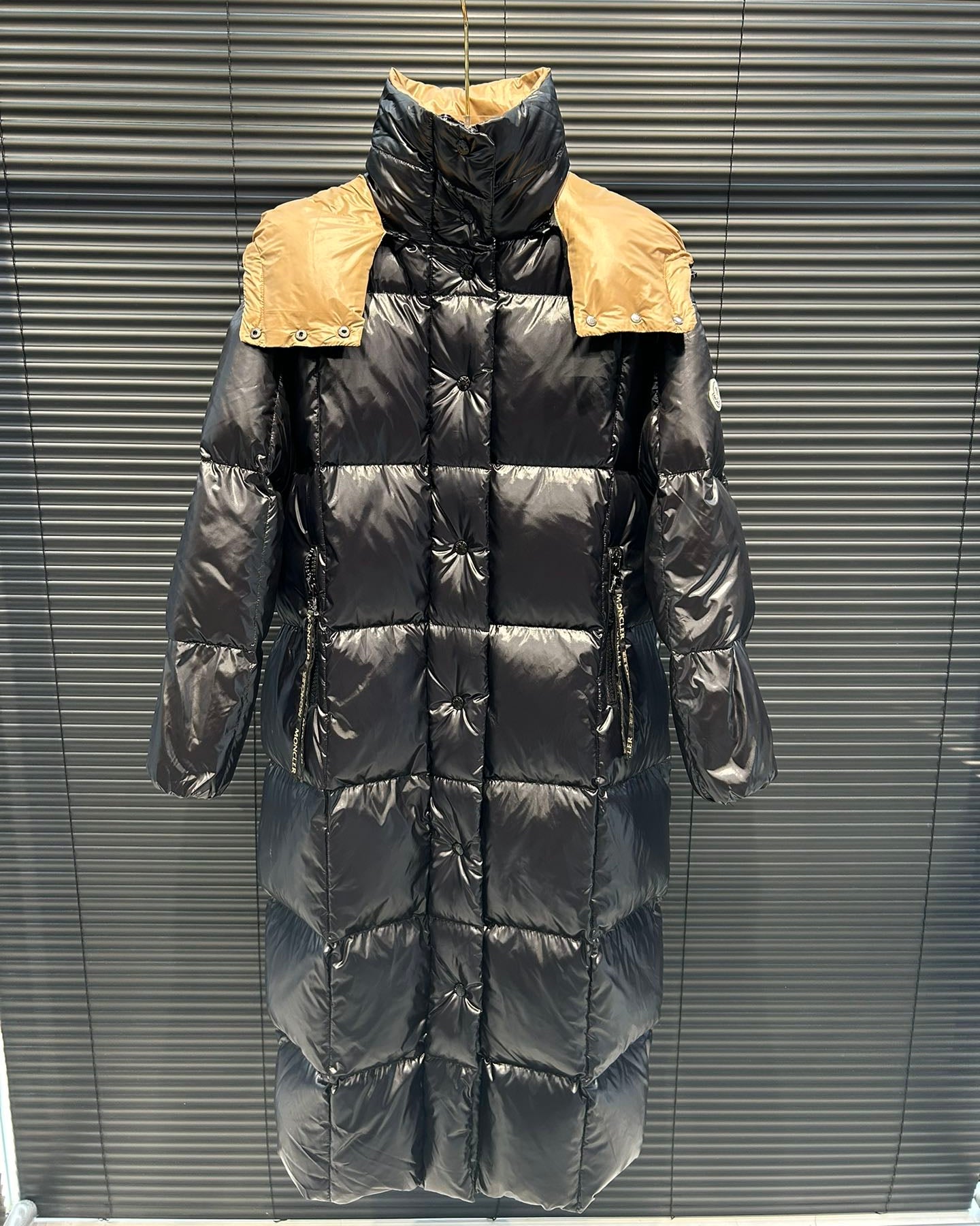 Women’s Luxury Moncler-Style Long Puffer Coat with Hood-Style267