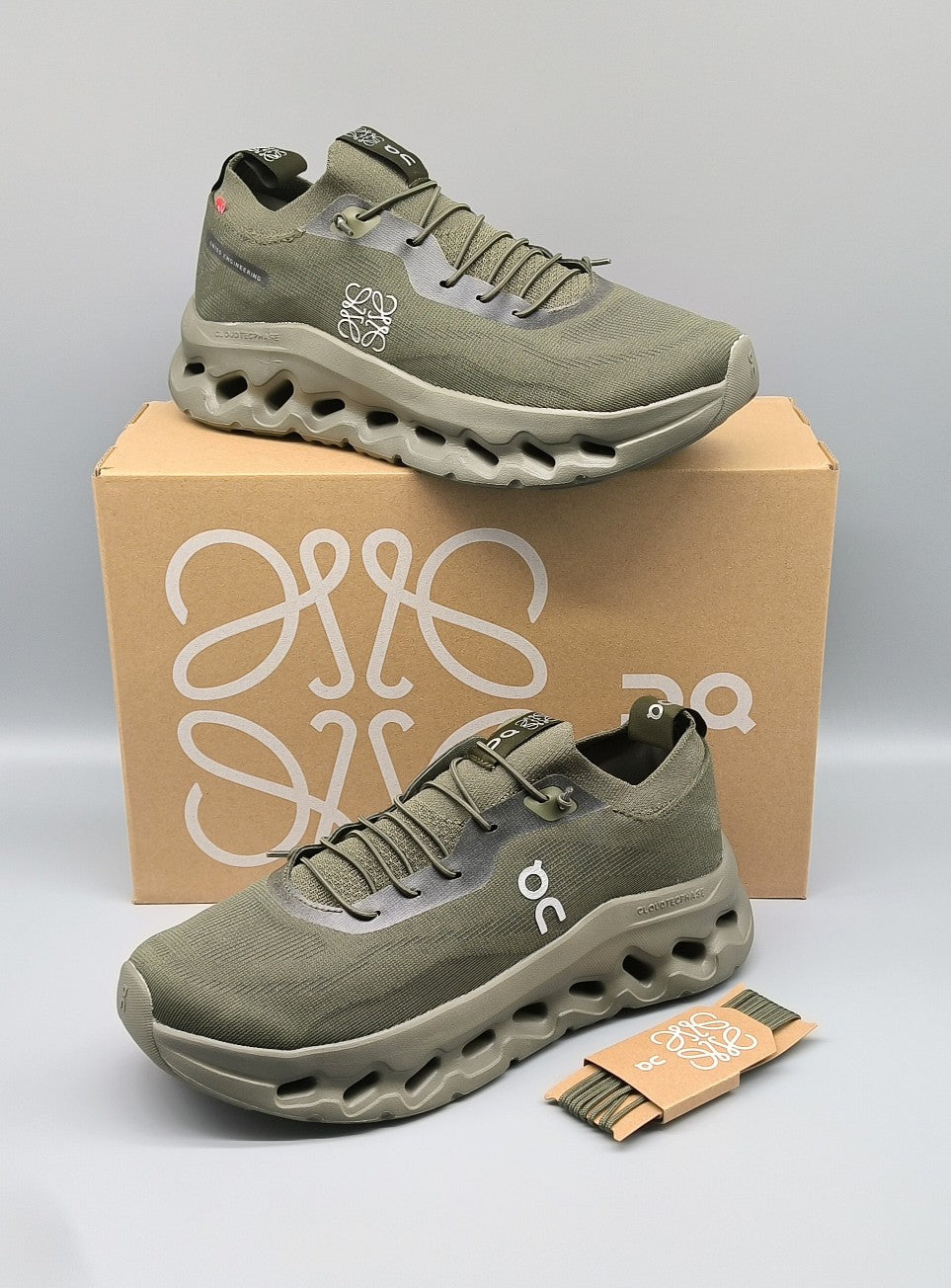 LW CLOUDTILT SNEAKER OLIVE POLYESTER