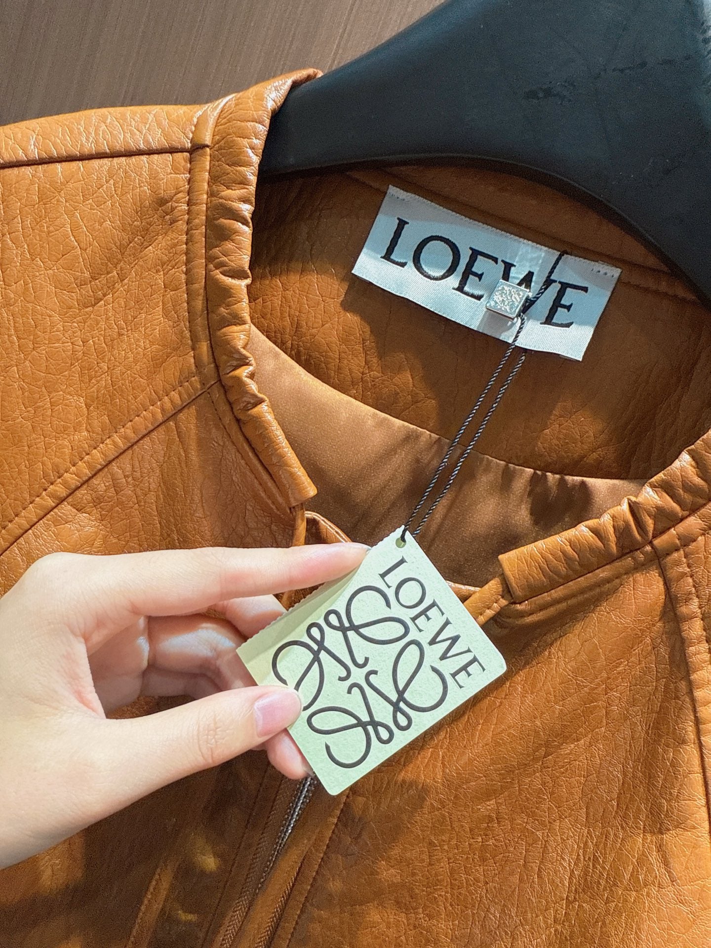 Loewe Style Sheepskin Leather Jacket – Style 9
