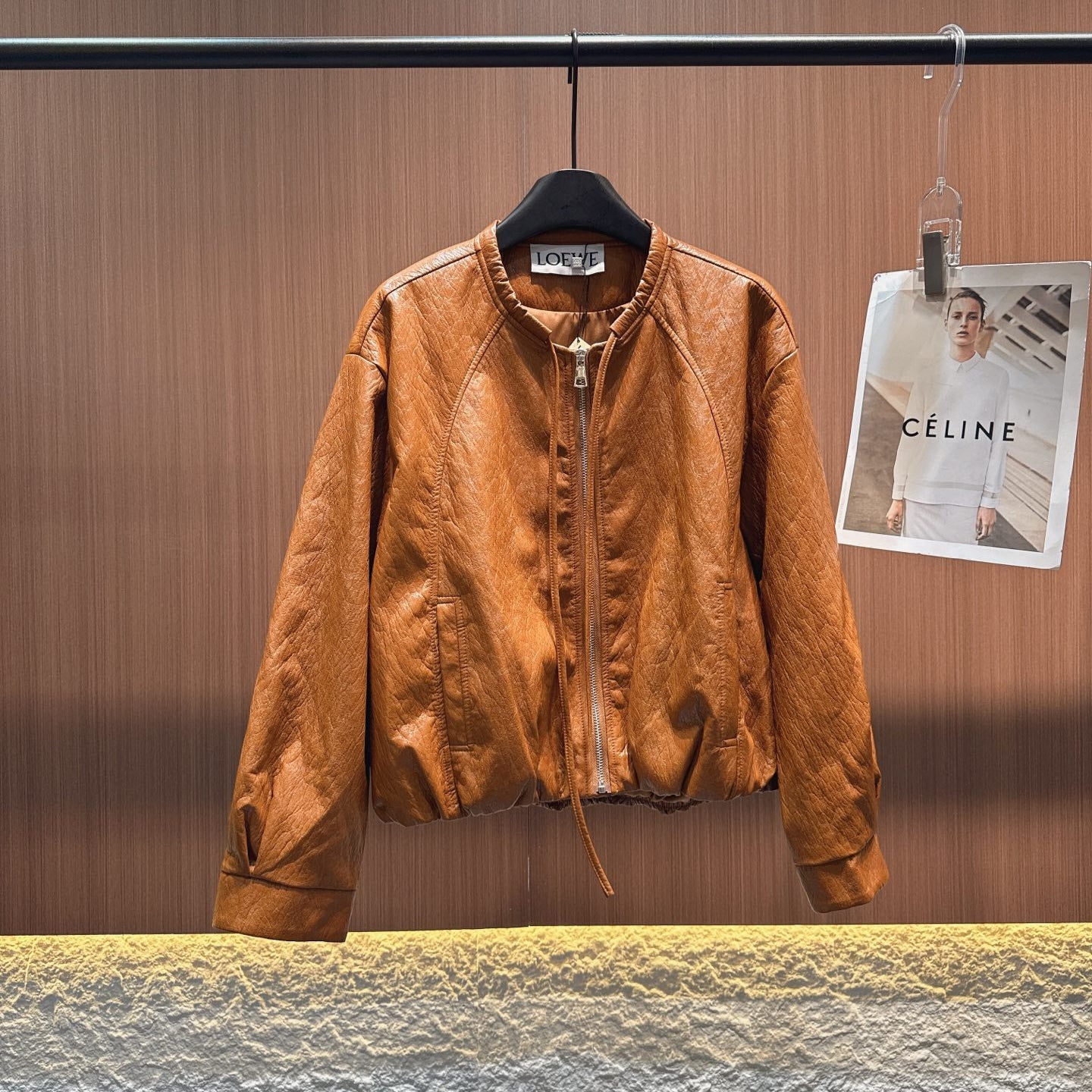 Loewe Style Sheepskin Leather Jacket – Style 9