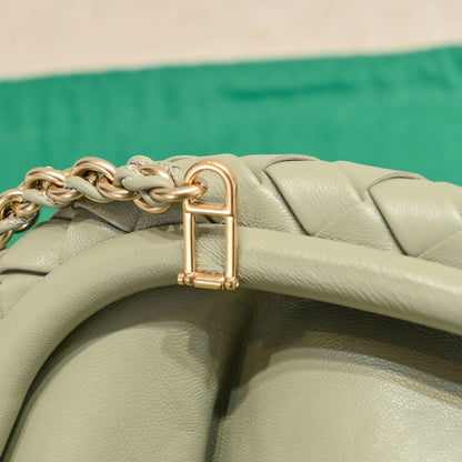 Teen Lauren 1980 With Chain 31.5 Green Leather Ghw