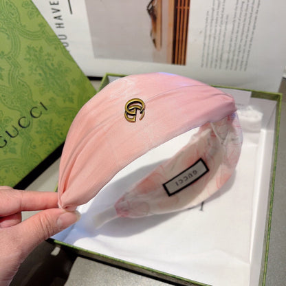 CHIFFON HEADBAND CREPE PINK 429327