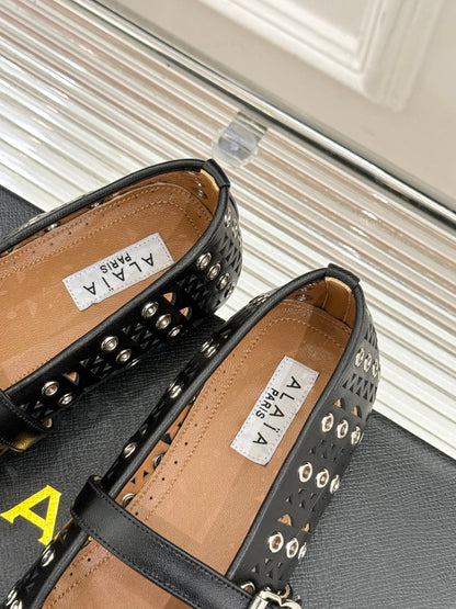 MARY JANE IN BLACK CALFSKIN