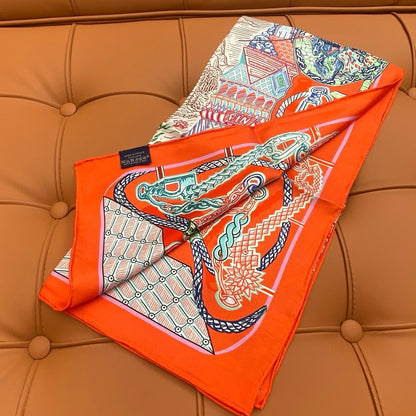 HERMES 25S SCARF 90 IN SILK 703684