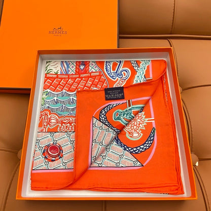 HERMES 25S SCARF 90 IN SILK 703684