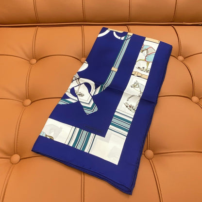 HERMES 25S SCARF 90 IN SILK 703707