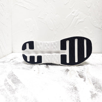 CLOUDTILT 2.0 SNEAKER PALE GRAY MIX PALE ORANGE CALFSKIN AND BREATHABLE MESH