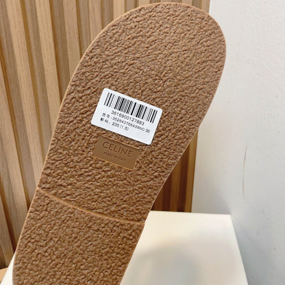 TIPPI SLIDE IN CANVAS & CALFSKIN NATURAL WHITE