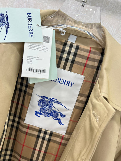 Burberry Style Windbreaker Trench Coat– Style 275