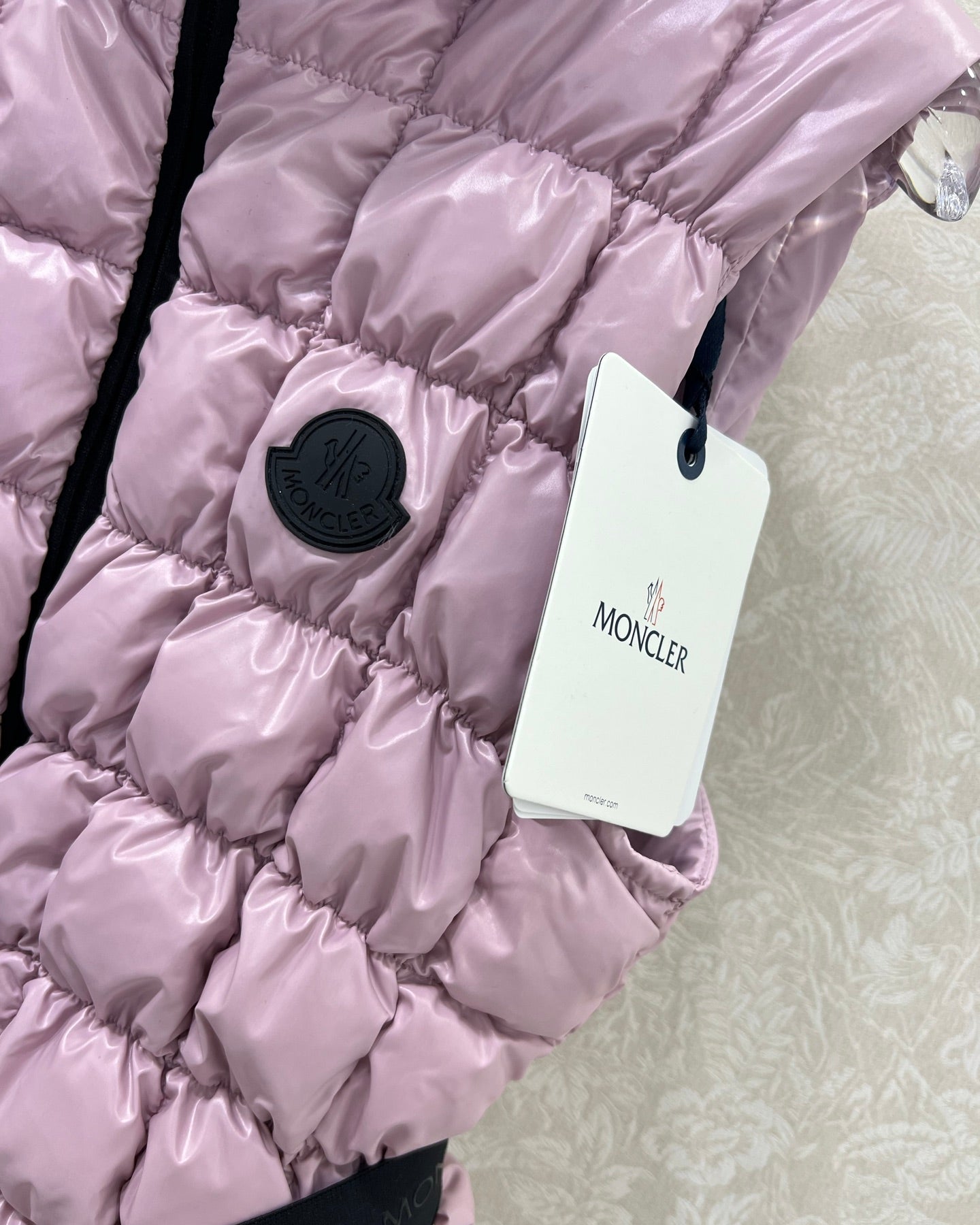 Moncler Style Purple Puffer Vest-Style9