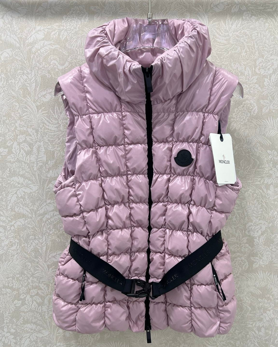 Moncler Style Purple Puffer Vest-Style9