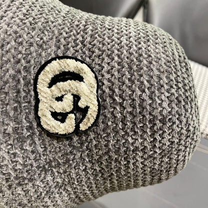 BUCKET HAT IN STEEL GRAY WOOL 389116