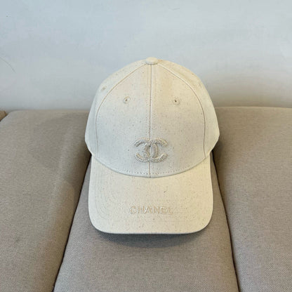 BASEBALL HAT IN IVORY COTTON 672891
