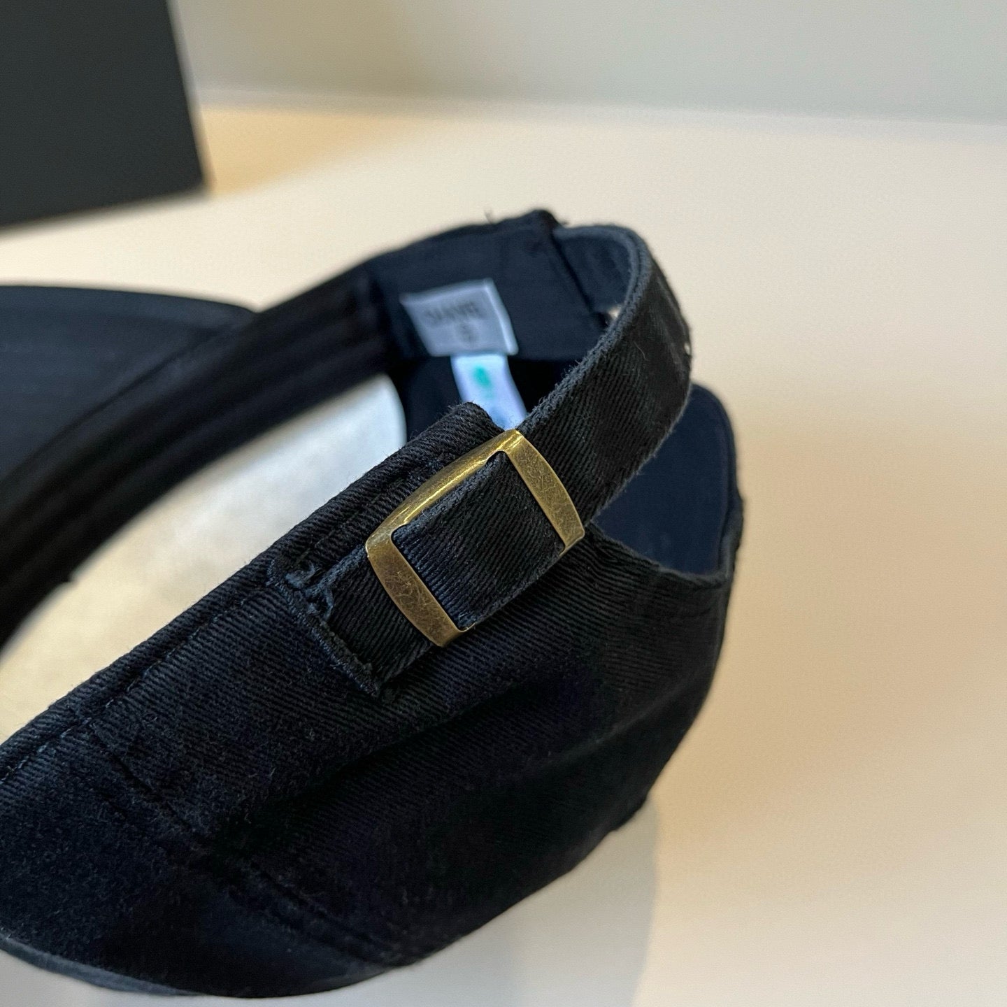 BASEBALL HAT IN BLACK COTTON 672897