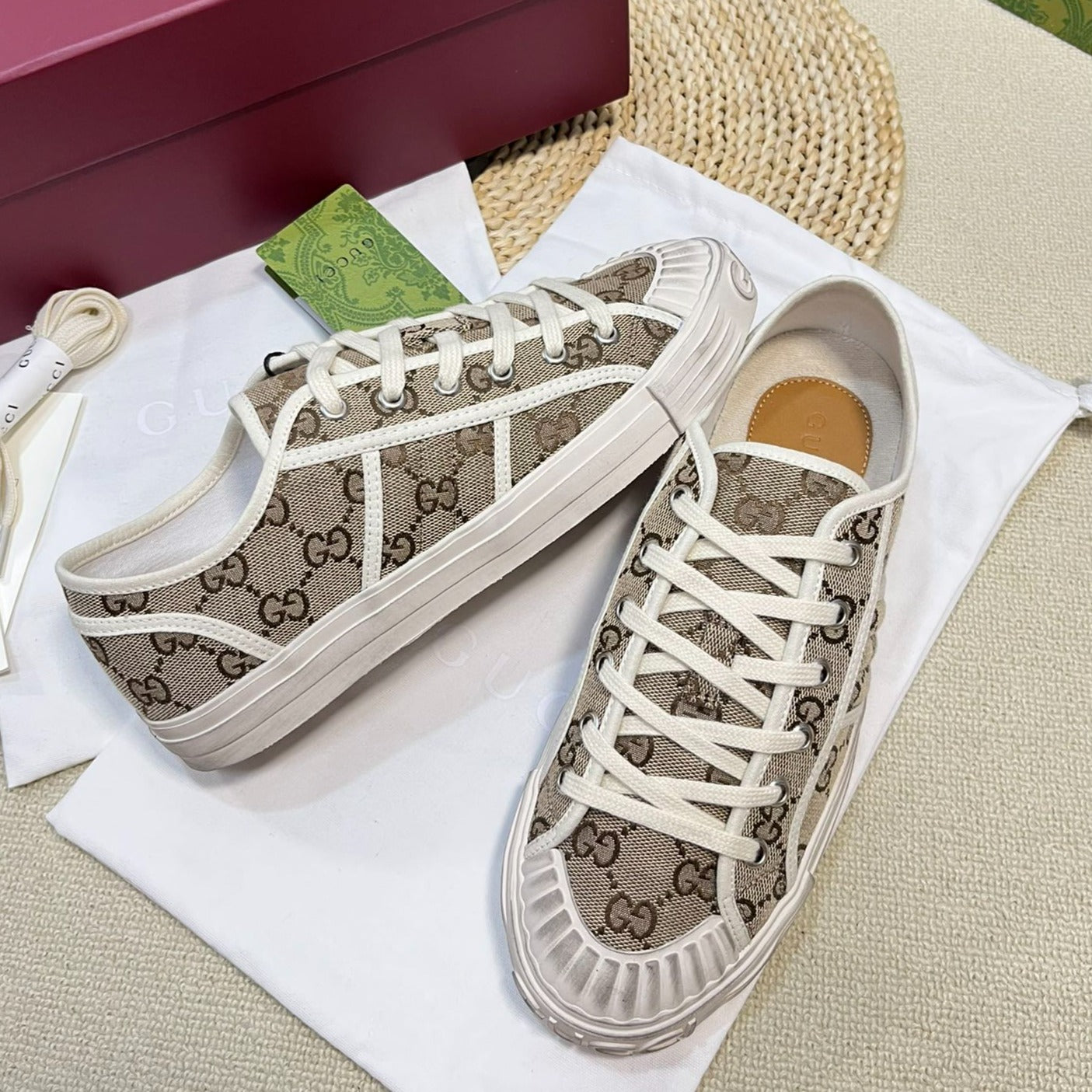 GG Sneaker Julio Canvas  Sneakers Beige Caro
