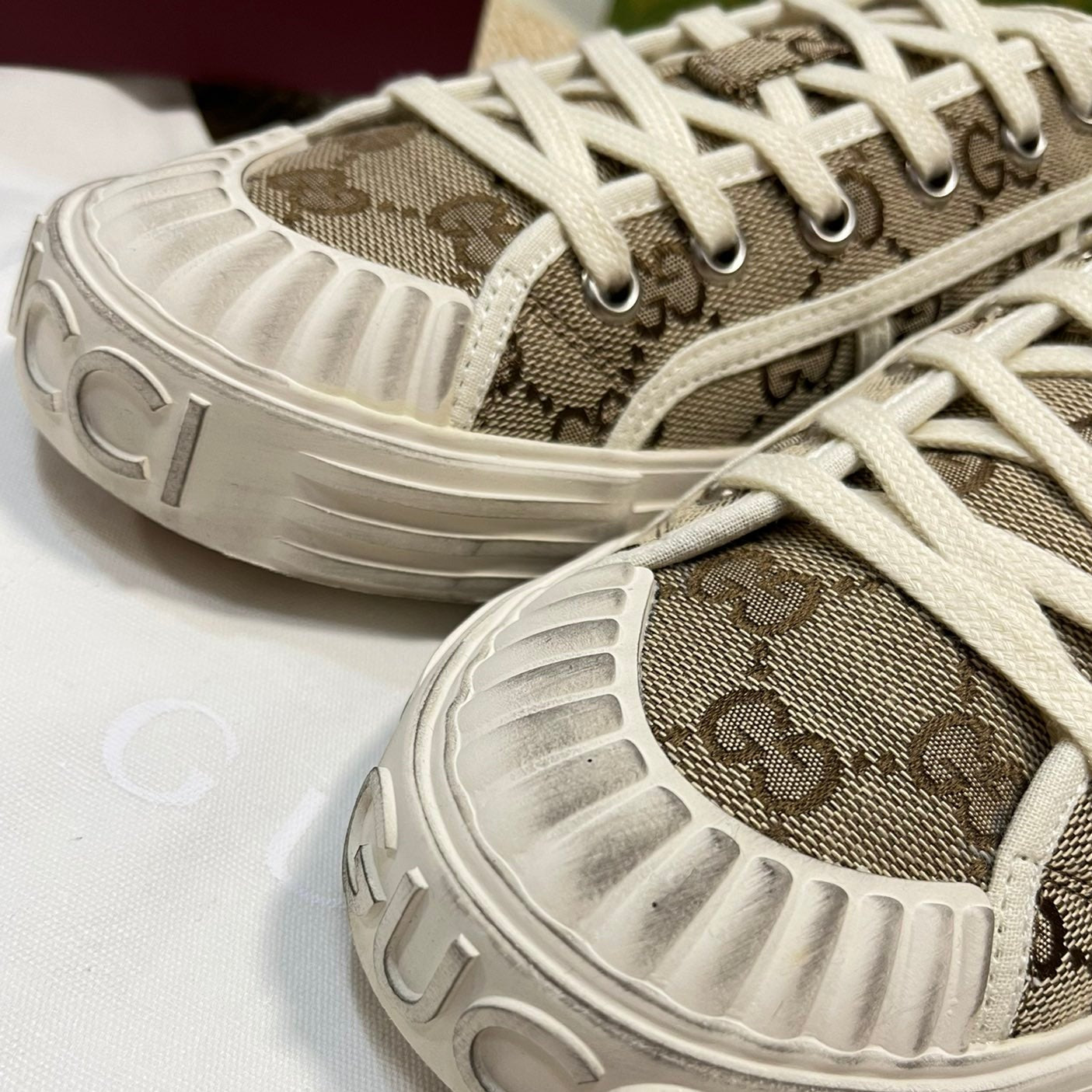 GG Sneaker Julio Canvas  Sneakers Beige Caro