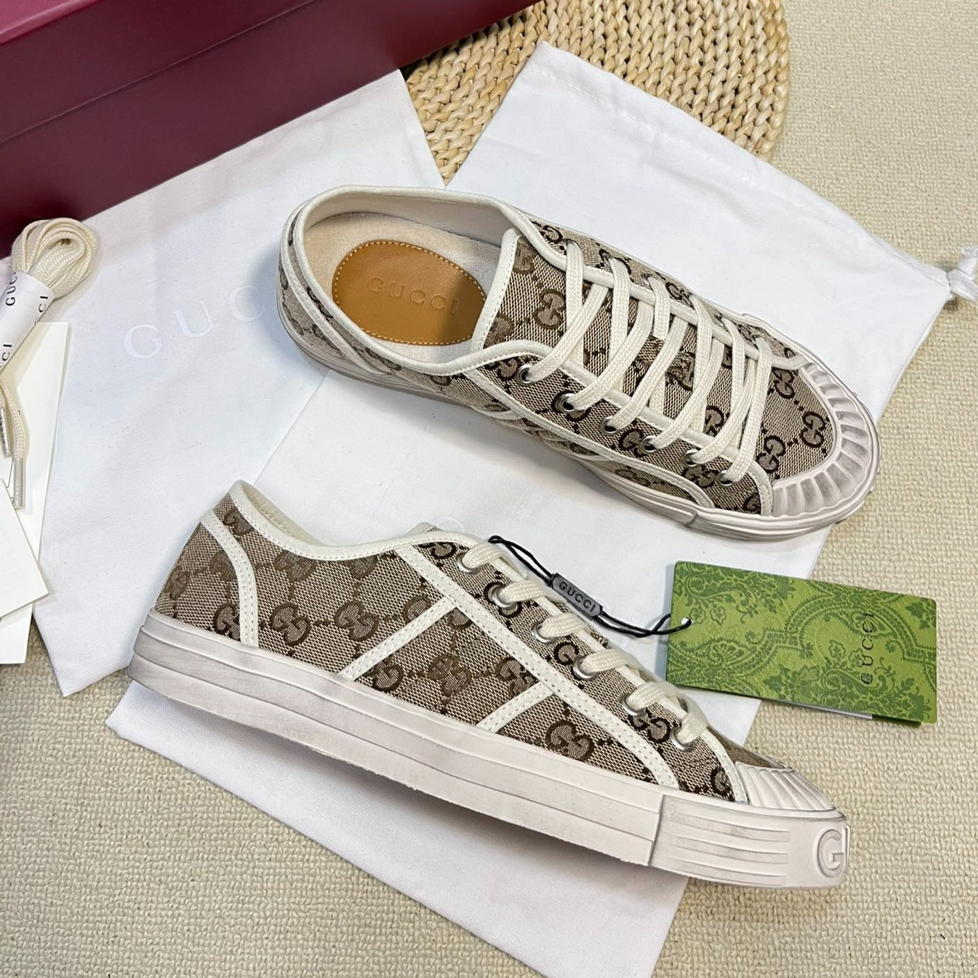 GG Sneaker Julio Canvas  Sneakers Beige Caro