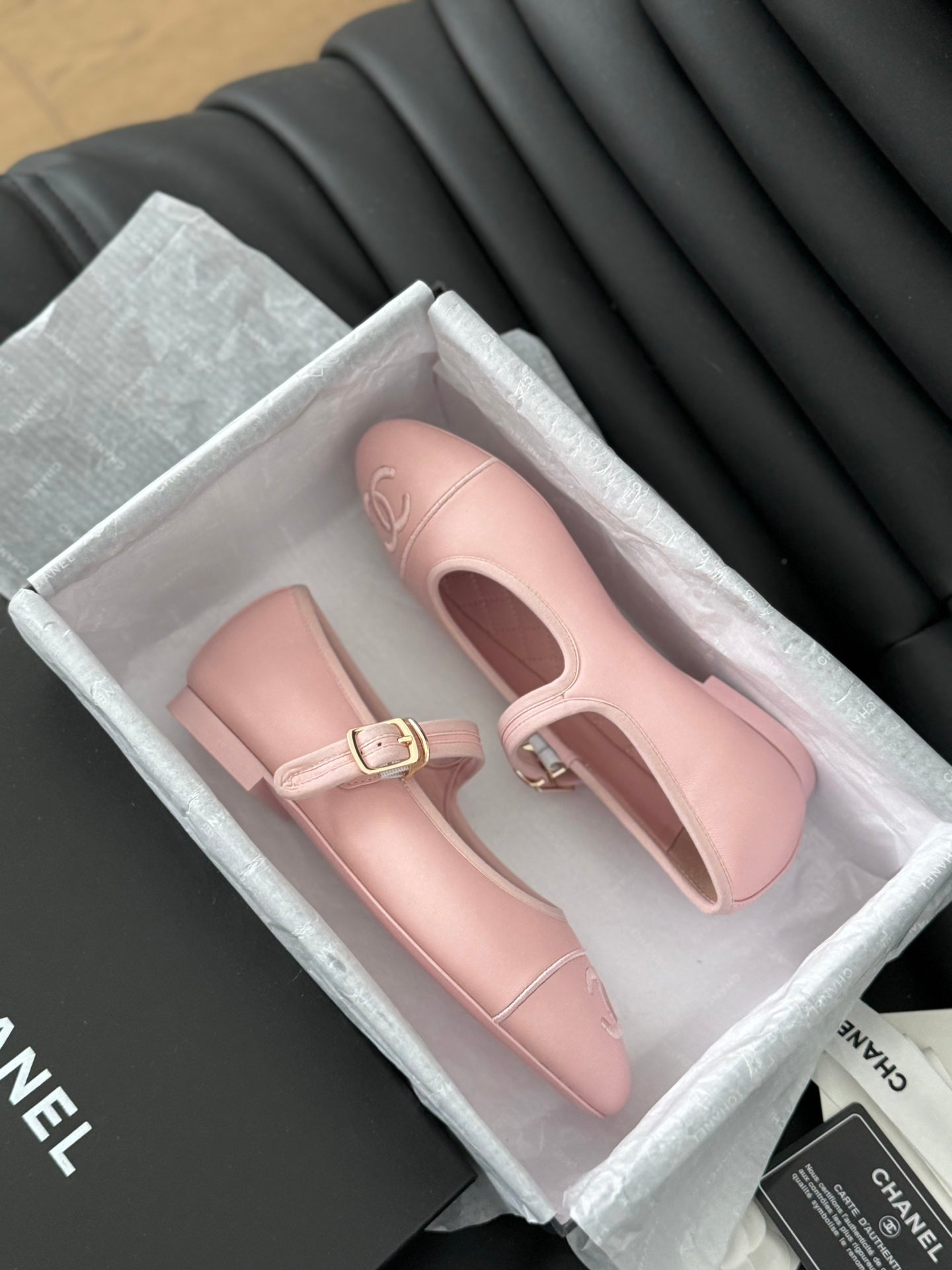 MARY JANE SHOES IN LIGHT PINK LAMBSKIN