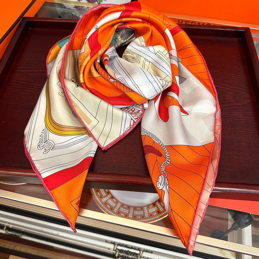 HERMES 25S SCARF 90 IN SILK 733848