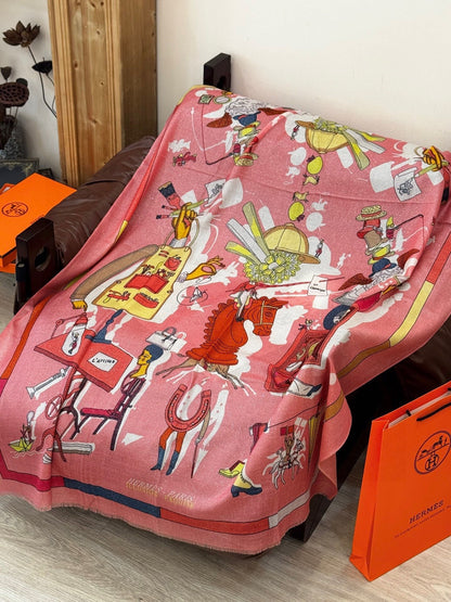 HERMES 25S SCARF 200 IN SILK 856442