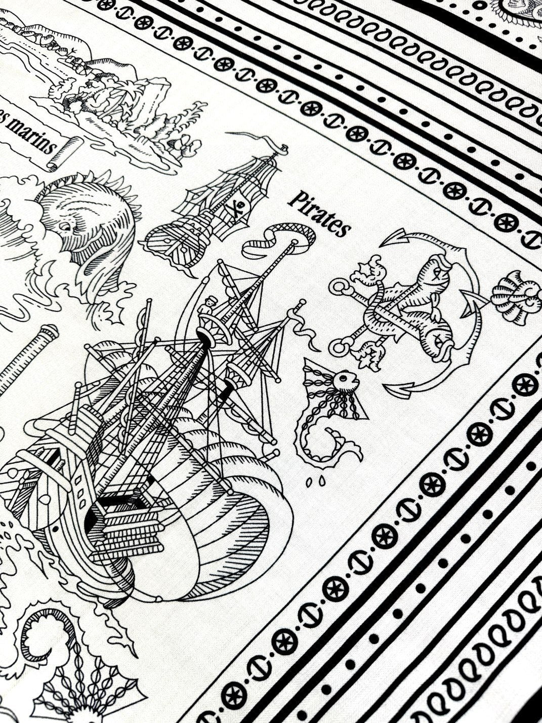 HERMES 25S SCARF 135 IN CASHMERE SILK 729038