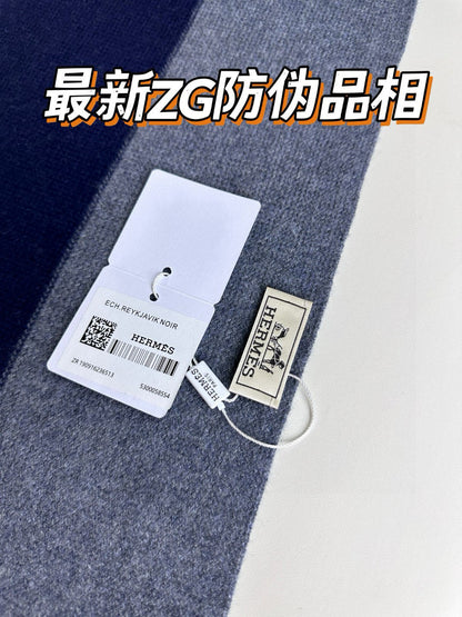 SCRAF 180 CM IN LIGHT PINK MIX KHAKI BROWN CASHMERE WITH EMBROIDERED LOGO