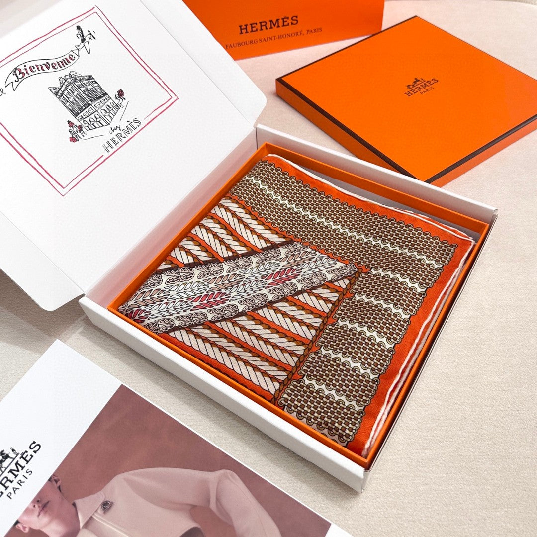 HERMES 25S SCARF 90 IN SILK 735856