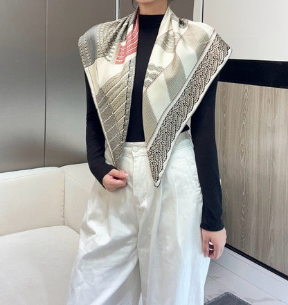 HERMES 25S SCARF 90 IN SILK 735857