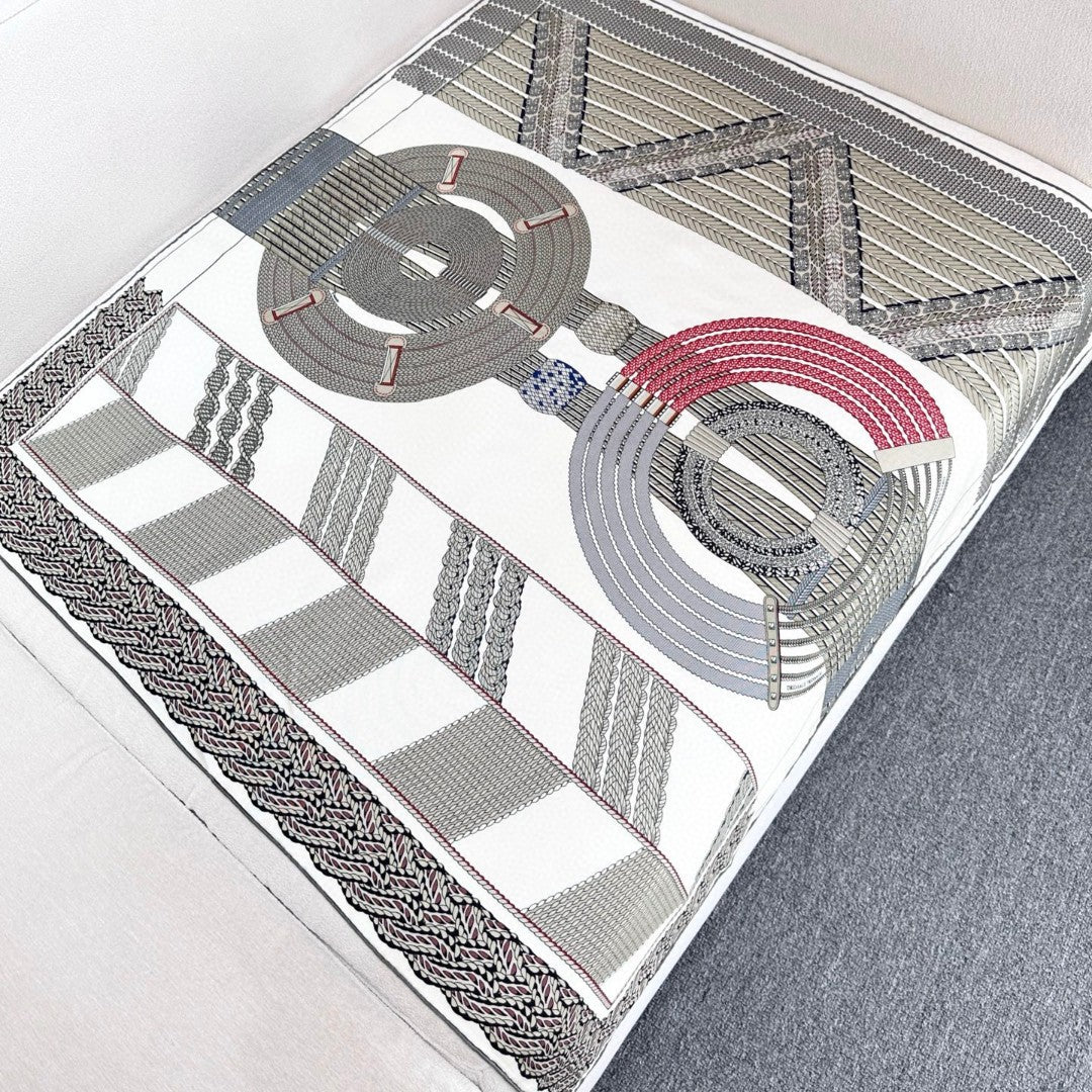 HERMES 25S SCARF 90 IN SILK 735857