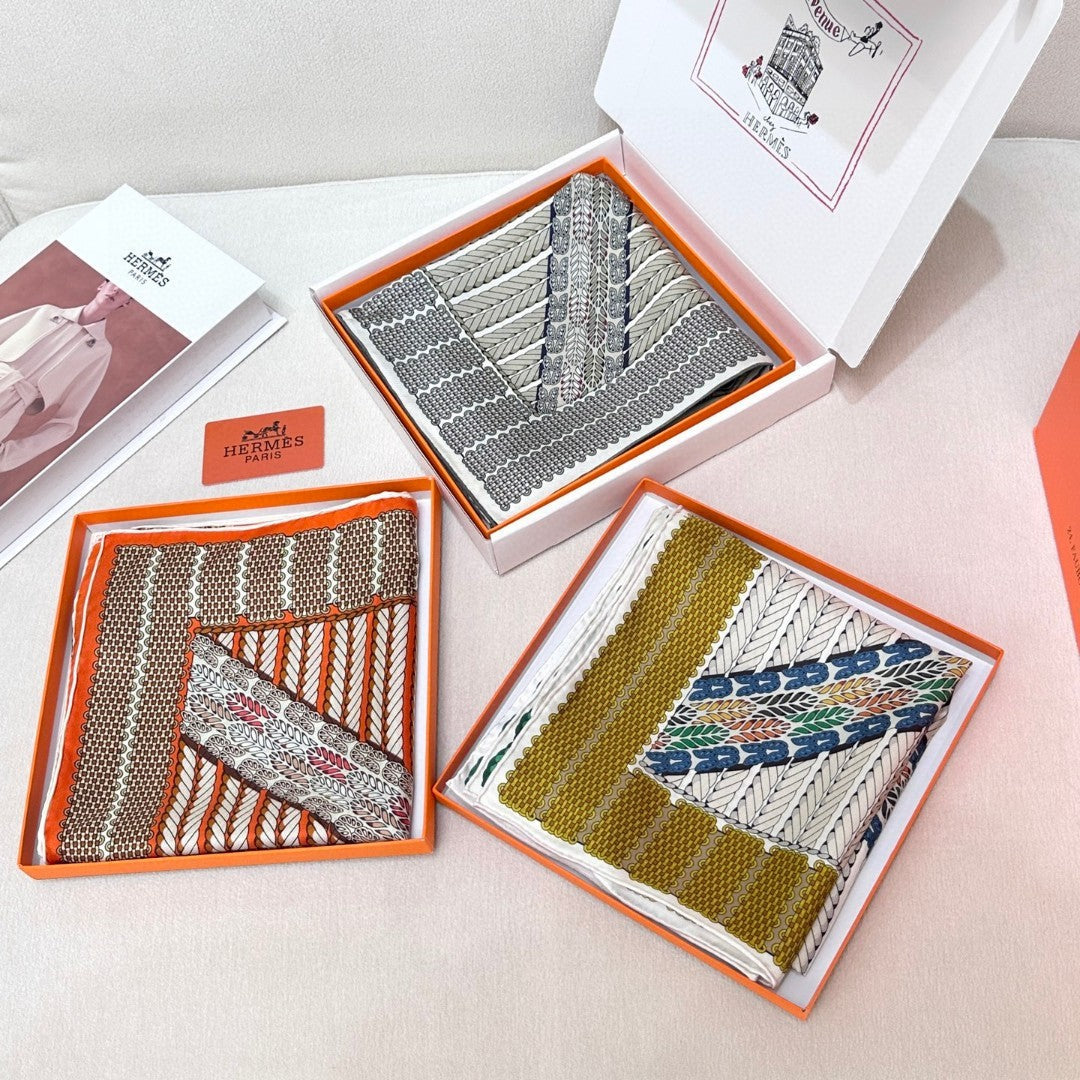 HERMES 25S SCARF 90 IN SILK 735857