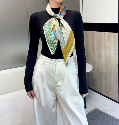 HERMES 25S SCARF 90 IN SILK 735858