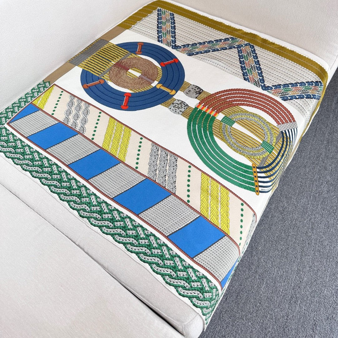 HERMES 25S SCARF 90 IN SILK 735858