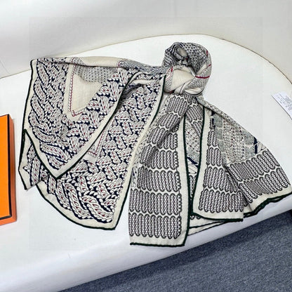 HERMES 25S SCARF 140 IN SILK 727340