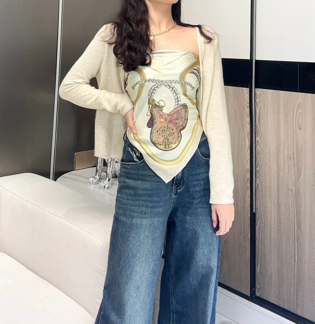 HERMES 25S SCARF 90 IN SILK 733951