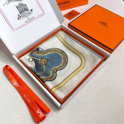 HERMES 25S SCARF 90 IN SILK 733951