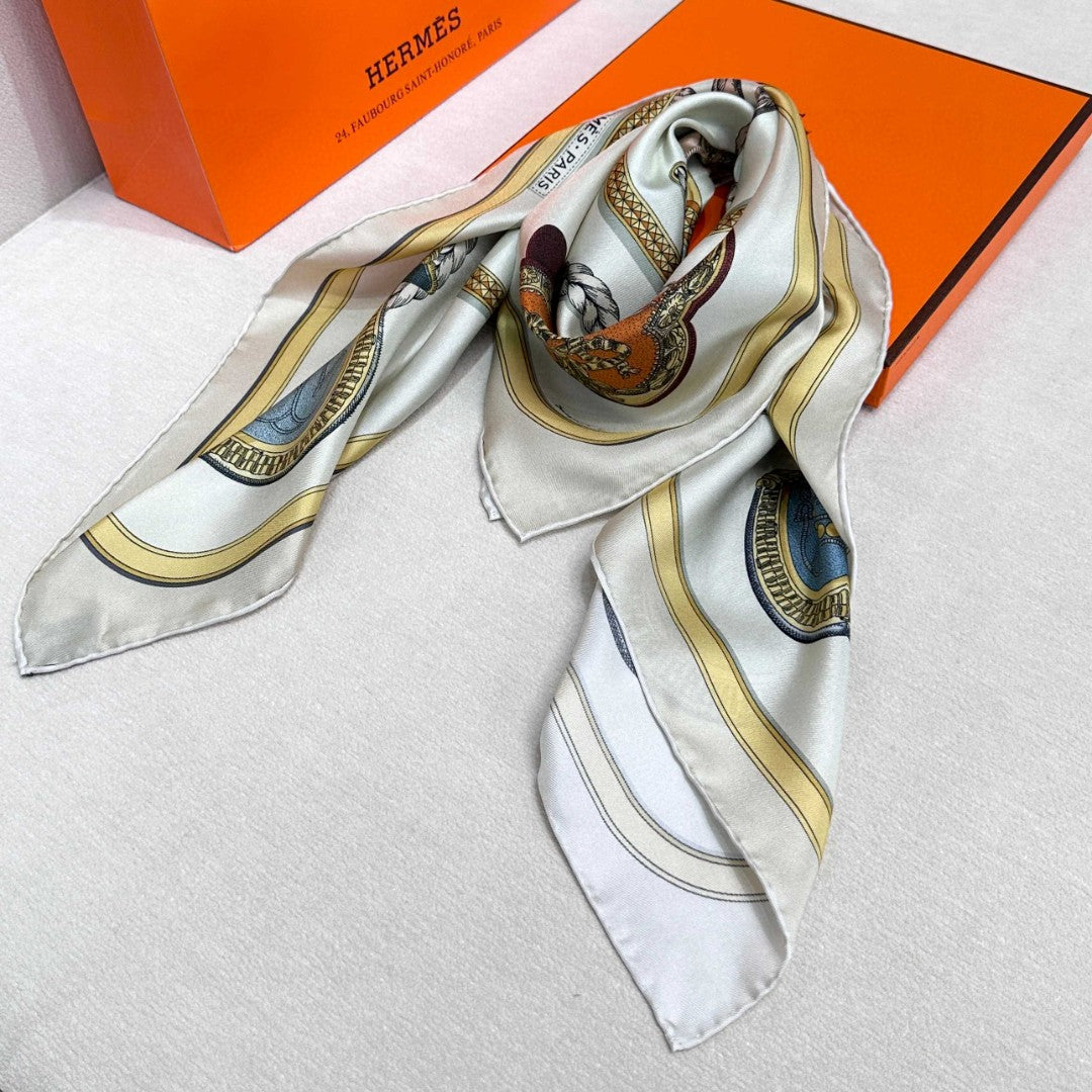 HERMES 25S SCARF 90 IN SILK 733951