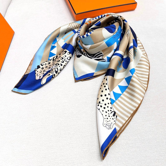 HERMES 25S SCARF 90 IN SILK 730645