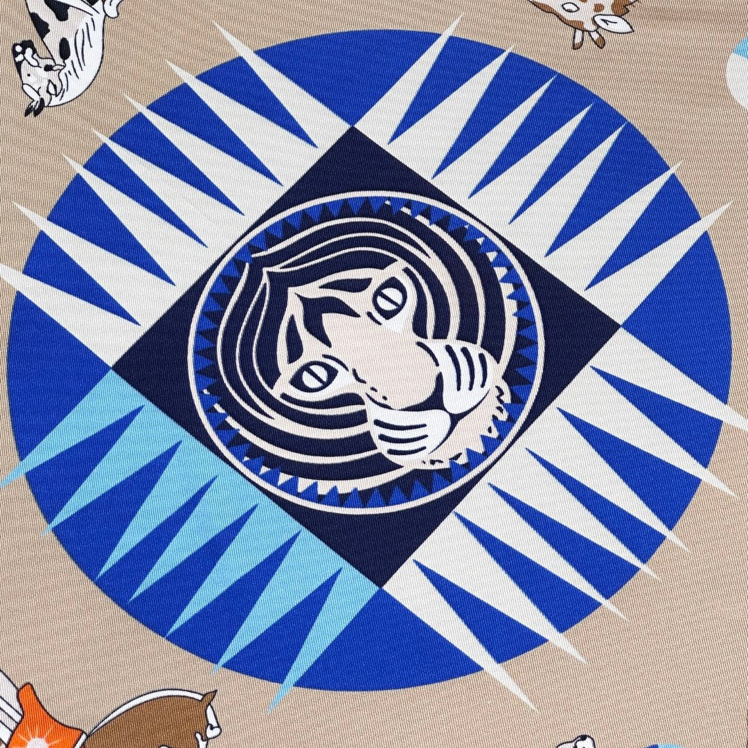 HERMES 25S SCARF 90 IN SILK 730645