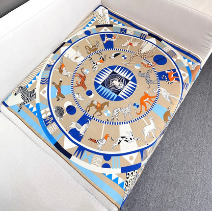 HERMES 25S SCARF 90 IN SILK 730645