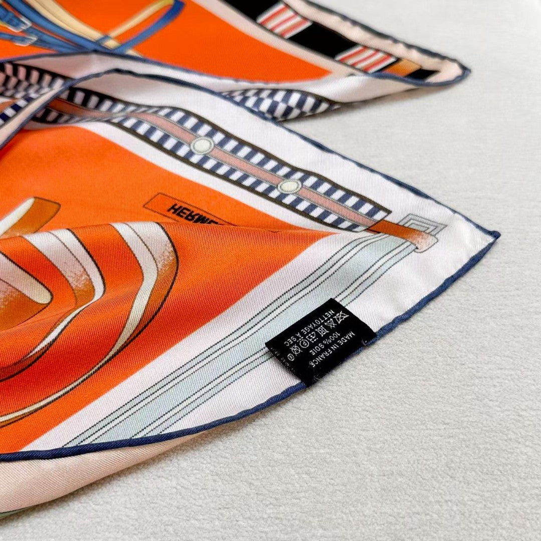 HERMES 25S SCARF 90 IN SILK 735838