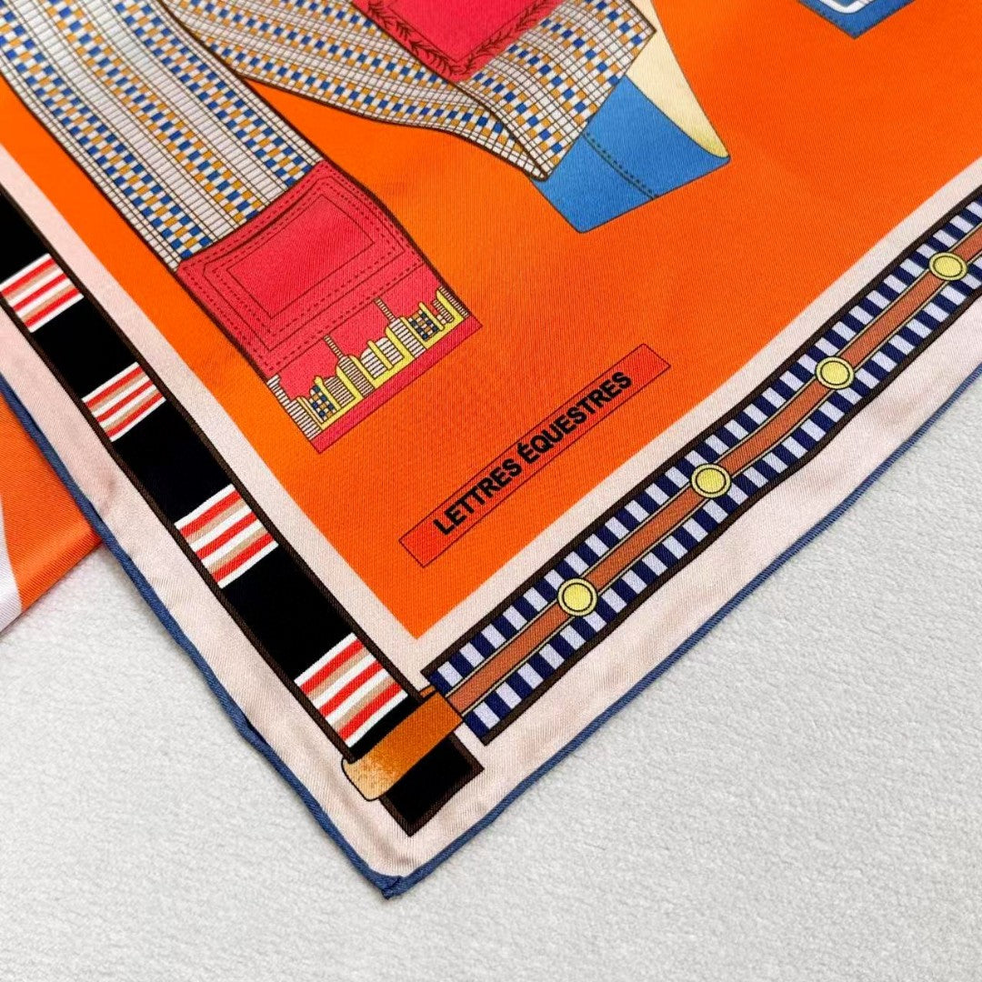 HERMES 25S SCARF 90 IN SILK 735838