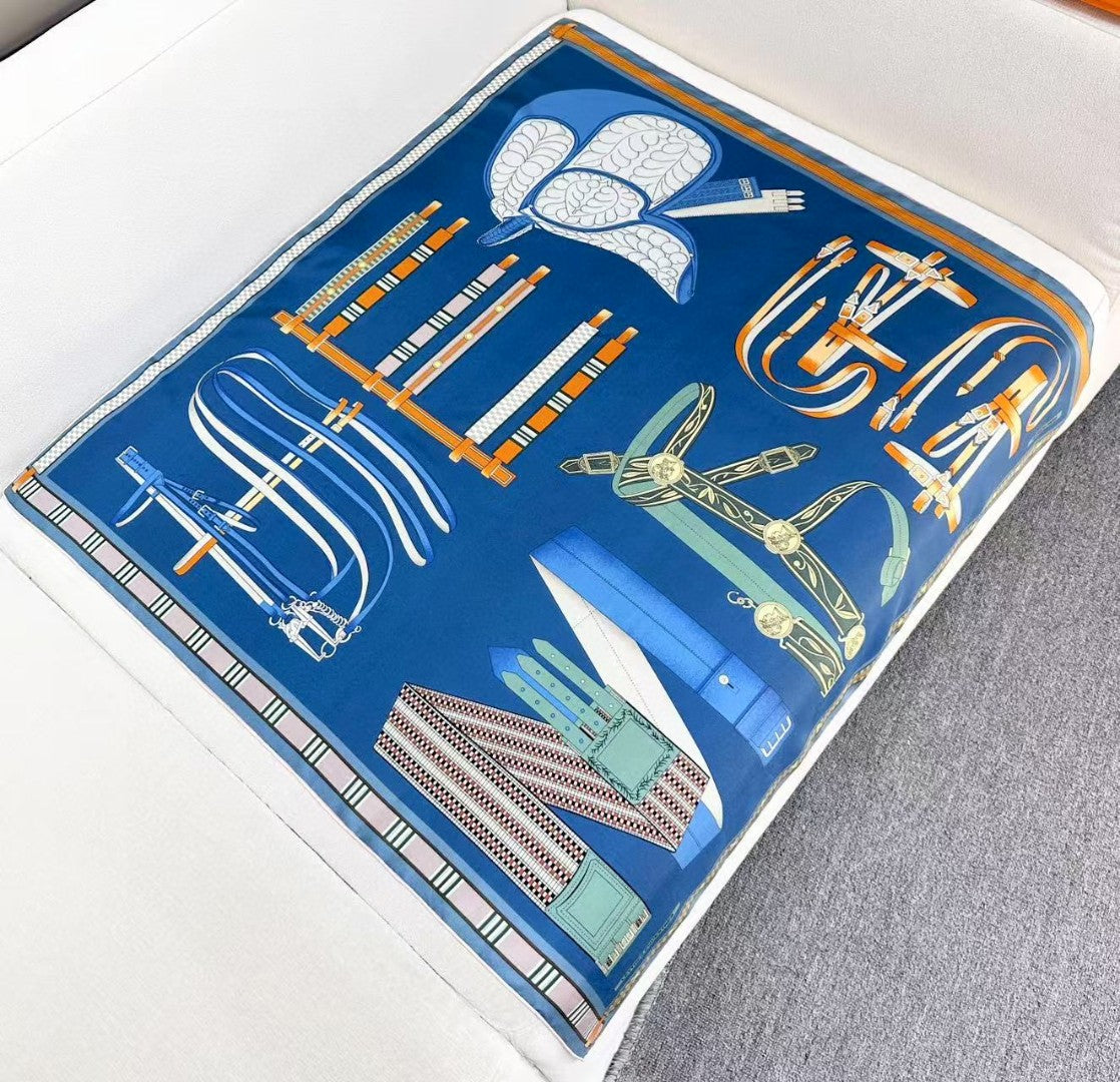 HERMES 25S SCARF 90 IN SILK 735839